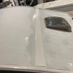 Lek camperdak gerepareerd